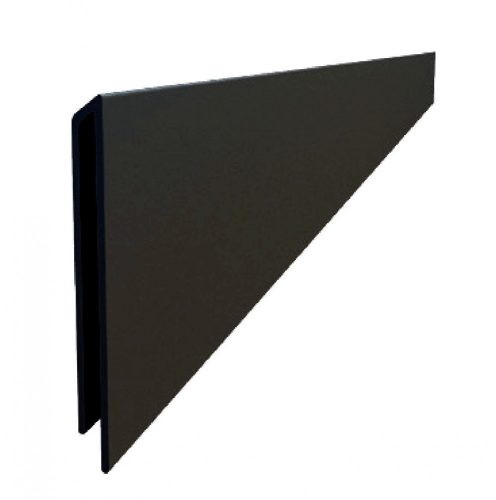 OX RT Magasító toldóelem 1-5 cm emeléshez antracit RT teraszszegélyhez 70x2000 mm vízvetőhöz