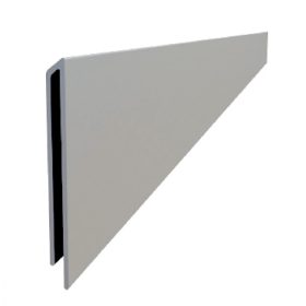   OX RT Magasító toldóelem 1-5 cm emeléshez Szürke RT teraszszegélyhez 70x2000 mm vízvetőhöz