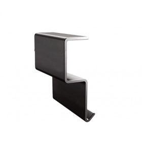   OX RT30 Toldóelem magas teraszszegélyhez Antracit WPC térkő vízvető profil erkély balkon terasz függőfolyosó