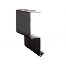   OX RT60 Toldóelem magas teraszszegélyhez antracit WPC térkő vízvető profil erkély balkon terasz függőfolyosó