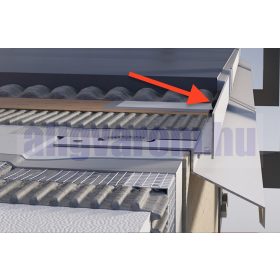   OX Drip Vízcsatorna kitöltő 6x10 m Vízáteresztő anyag a teraszszegély széle és a burkolólap közé, a szilo vagy fuga alá.