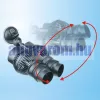 Vízforgató turbina, hullámkeltő akváriumba dupla fejjel 230V 6W