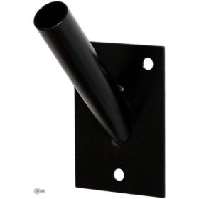 Zászlótartó fali fekete egy zászló számára