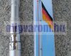  Zászlórúd 5,5 méteres teleszkópos kihúzható alumínium zászlóoszlop. Antenna rúd, antenna oszlop minőségi kivitel 