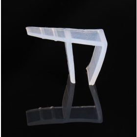   Zuhanykabin üvegajtó vízvető szigetelés 8 mm üvegajtóra élvédő oldalsó füllel 200 cm