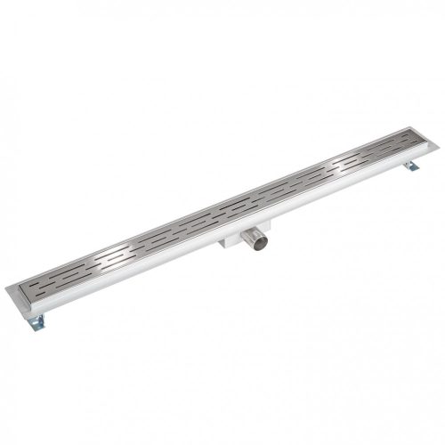 Zuhany összefolyó hosszanti csíkozású zuhanyfolyóka 100 cm rozsdamentes anyagból