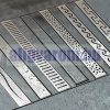 Zuhanyfolyóka 60 cm 100% inox Zuhany összefolyó csíkos Teljes egészében rozsdamentes anyagból