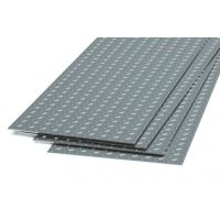 Fémlemez bordás perforált