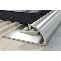 Negyed köríves domború csempeszegély