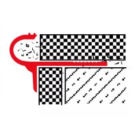 Íves lépcsőprofil