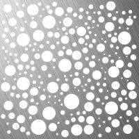 Rozsdamentes perforált lemez