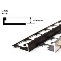 Keskeny szögletes élvédő 6 mm