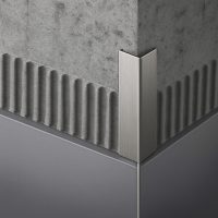 Rejtett keskeny csempeszegély 45° Mozaik élvédő